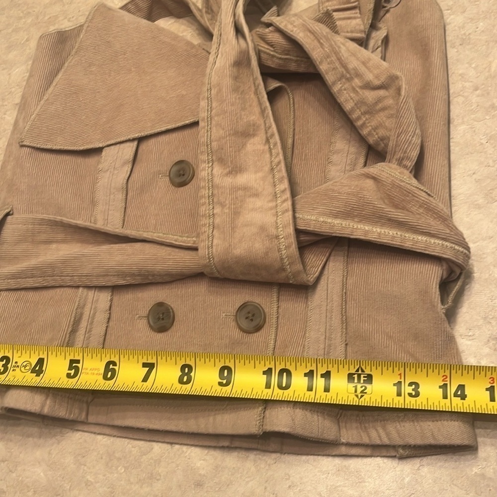 Making the Cut Deconstructed Strapless Corset halter Top size XXS corduroy - Picture 10 of 14